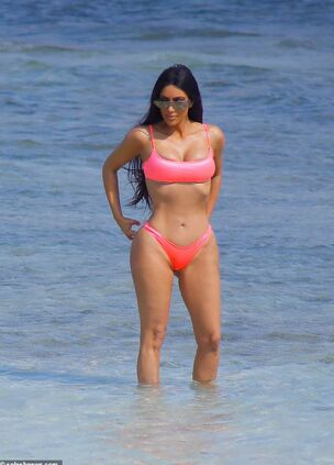 Kim Kardashian Bathing suit
