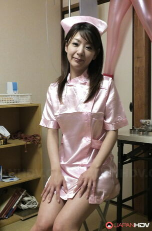 Asian nurse Tomomi Matsuda gets..